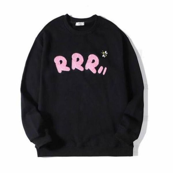 

21ss mens women designers hoodie new fashion letter embroidery men s casual t shirts man clothing street sweatshirts shorts sleeve339o, Black