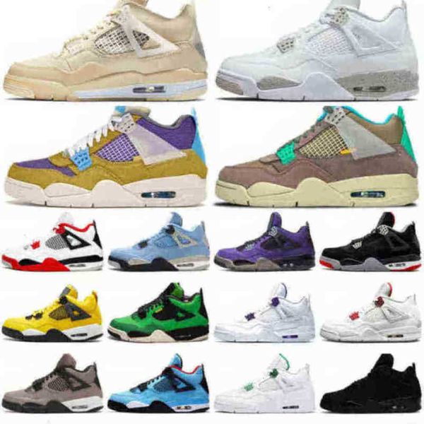 

jumpman 4 basketball shoes men women sneakers white oreo sail infrared fire red veterans day university blue black cat trainers ylej 2dih sc