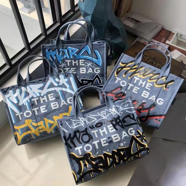

graffiti tote bag versatile shopping bag women's portable single shoulder messenger bags whole297z