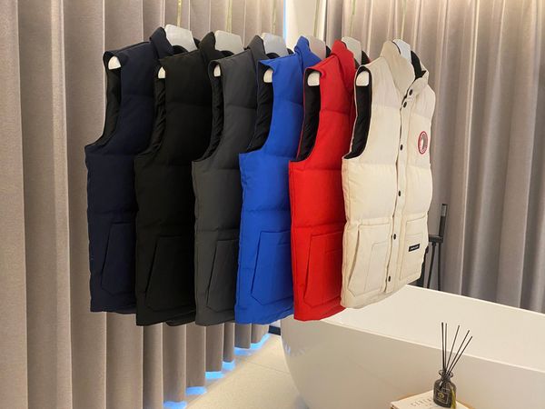 

designer men's vest down coat black and white red gray blue parker men's winter jacket trench women's fashion plus size 3xlss, Black;white