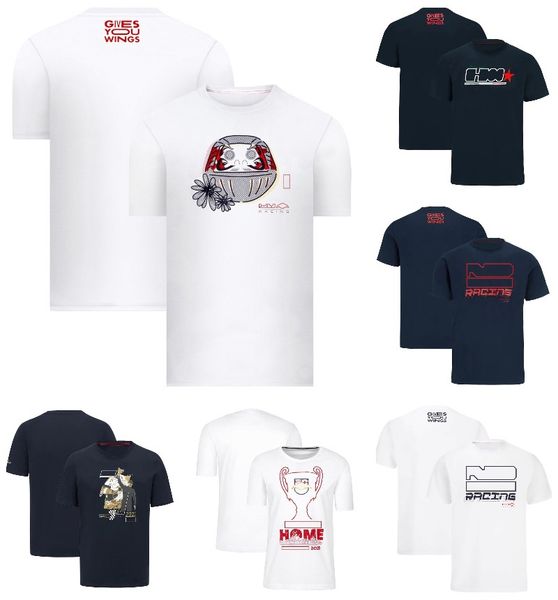 

2023 f1 t-shirts formula one team racing car t-shirt new men women sports fashion o-neck t shirt jersey plus size short sleeve, White;black