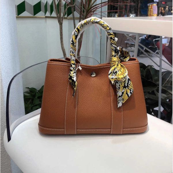 

luxurious designer herme bags new cowhide women's single shoulder oblique span simple garden portable large shopping bu et