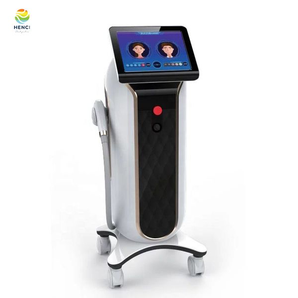 

triple wavelengths 600w diode laser hair removal 808nm laser diodo 808 beauty salon spa equipment, Black