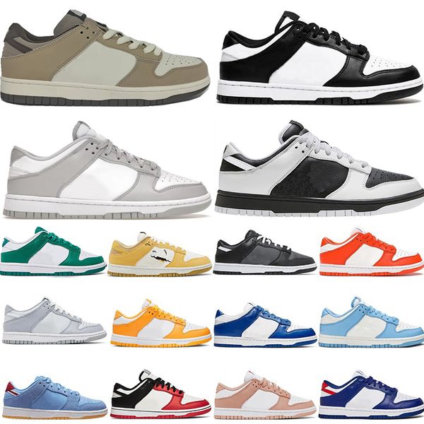 

shoes dr running for men women x otomo brown black white reverse panda triple pink unc grey fog blue paisley team red runners sneaker sb