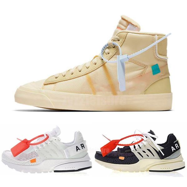 

1 off prestos white running shoes mac volt green fly chaussures designer triple black casual sneakers 36-45