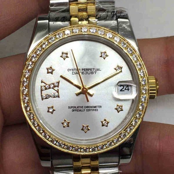 

luxury mens mechanical watch automatic log of family full table in pearl room geneva es for men wristwatches, Slivery;brown