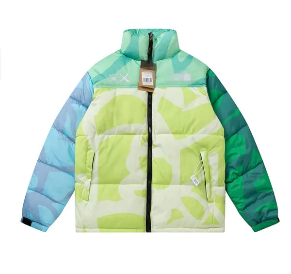 

mens down jacket womens parkas woman down coat puffer jackets winter designer long sleeve warm 20ss camouflage starry print for lovers zippe, Black