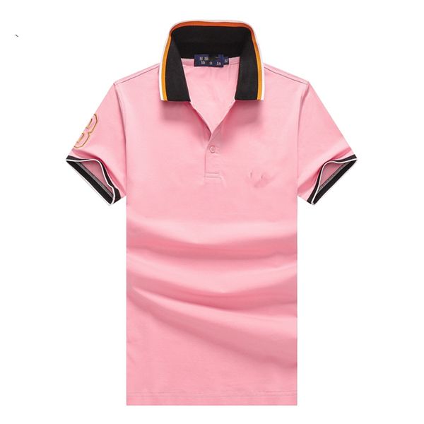 

designer wholesale summer 2195 new polos high end casual fashion men lapel embroidered short sleeve polos shirt 100% cotton s-2xl, White;black