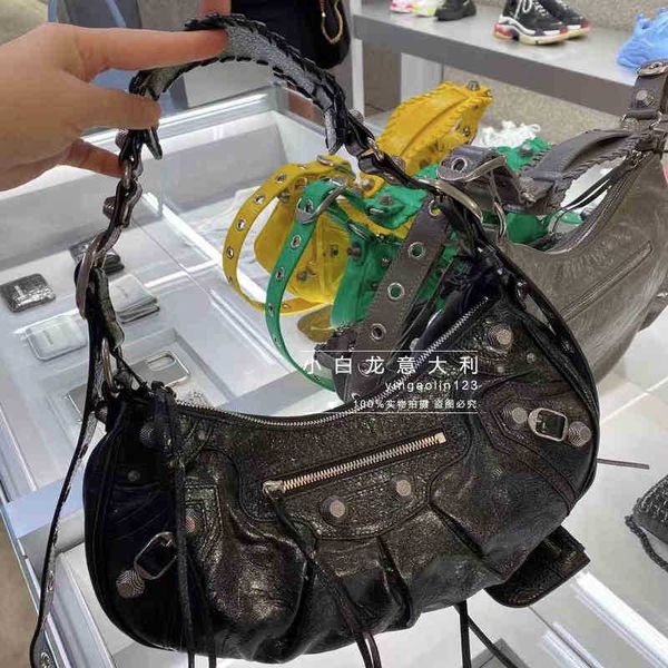 

balenciga handbag designer lecagole armpit bag sheepskin locomotive shoulder crossbody