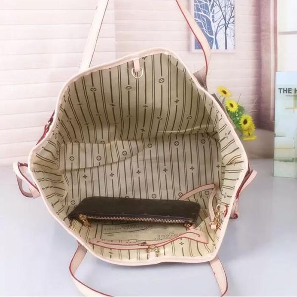 

5a-quality designer tote bags women shopping bag handbag purse luxury leather clutch travel flower shoulder bags m40156