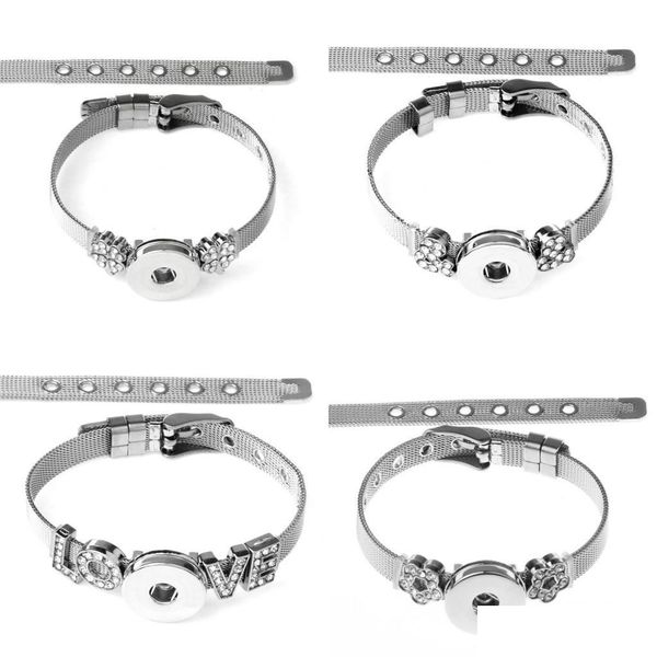 

link chain button bracelet for dye sublimation bracelets thermal transfer printing cross jewelry customized consumables wholesales d dhvvc, Black