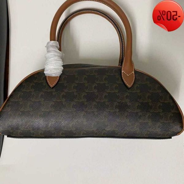 

designer bag cel1ne/sailin fashion cool retro bowling bag handheld crossbody exquisite styling high level factory direct sale