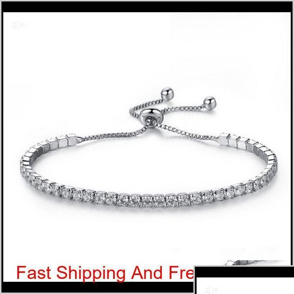 

charm bracelets sier plated bracelets fl diamond crystal chain fit pandora rhinestone bangle bracelet women female gift br002 bdedome dhpsz, Golden;silver