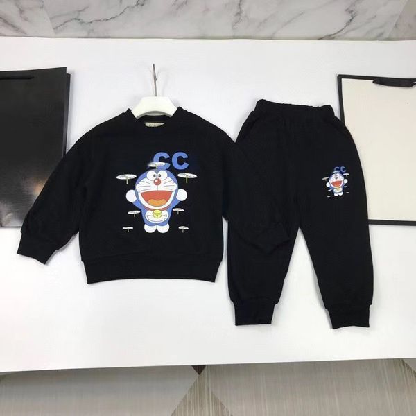 

casual designers kids clothing sets letter print boys girls jacket coat trousers tracksuits long sleeve outdoor children hoodie suit baby bo, White