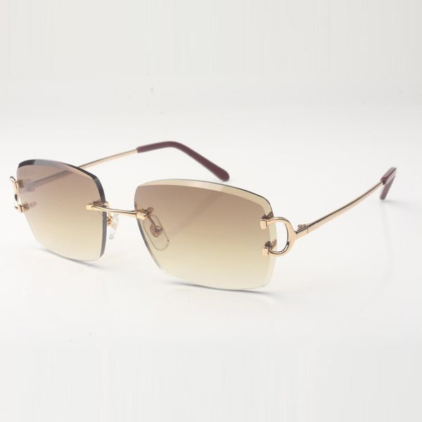 

metal claw sunglasses 3524030 with big c temples and 58 mm cuts lens, White;black