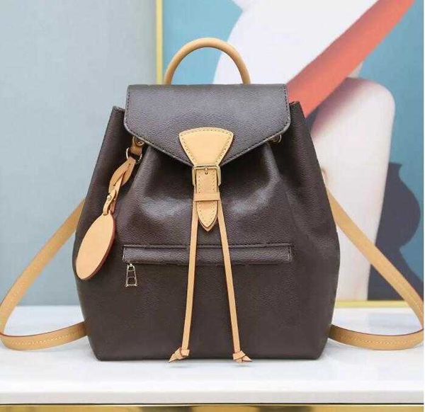 

luxurys designers backpack women shoulder bags fashion messenger school bag purse montsouris female backpack backpacks for men