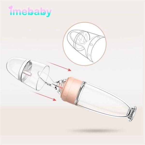 

baby bottles# ime silicone rice paste feeding spoon dropper 221006