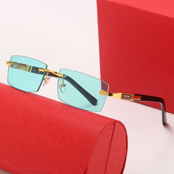

sunglasses sun glasses eyetrends glasses men cool trendy for women simple rinless metal frame ornamental gold modified arm uv400 beach catwa, White;black