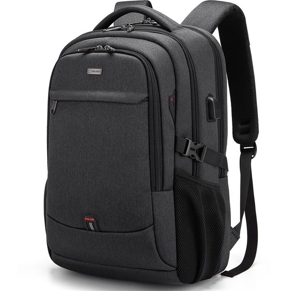

school bags fashion water resistant business backpack for men travel notebook lapbackpack bags 15.6 inch male mochila for teen 221006