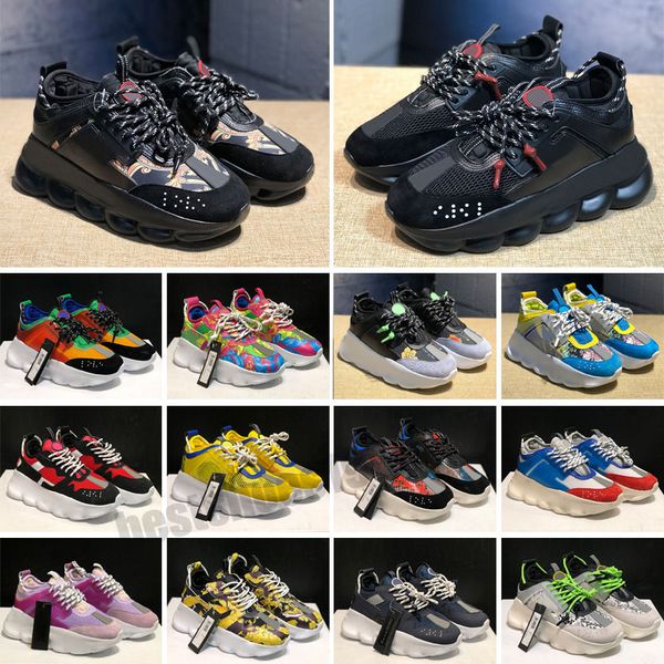 

casual shoes trainer sneakers designer reaction wild jewels chain link eur 36-45, Black