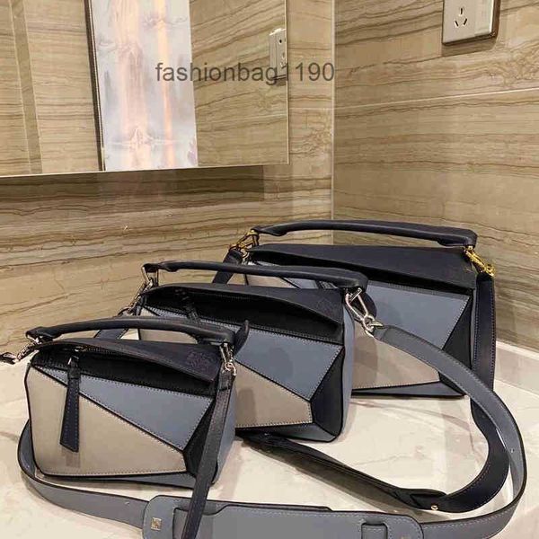 

loews designer handbags bag geometric splicing bags single shoulder bag large medium small net red street shooting high-end fashion m0ft