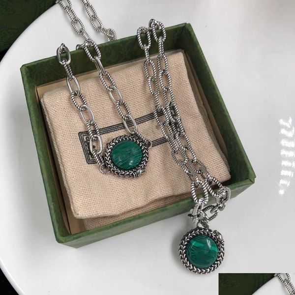 

beaded necklaces designer necklace for woaman vintage snake products brass necklaces luxury quality fashion jewelry supply drop d dhgq8, Silver