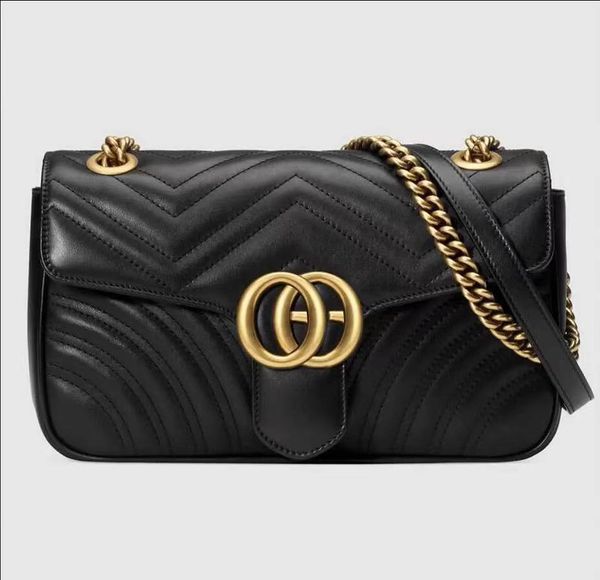 

luxurys women chain crossbody bags gg designers heart v wave pattern shoulder bags messenger bags pruse chain tote 26cm