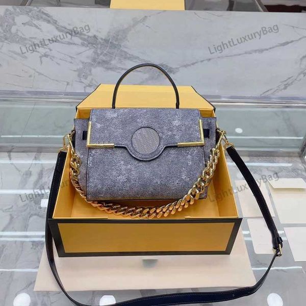 

golden chain shoulder bag designer leather wild wallet quality crossbody for women classic famous brand shopping purses 220313
