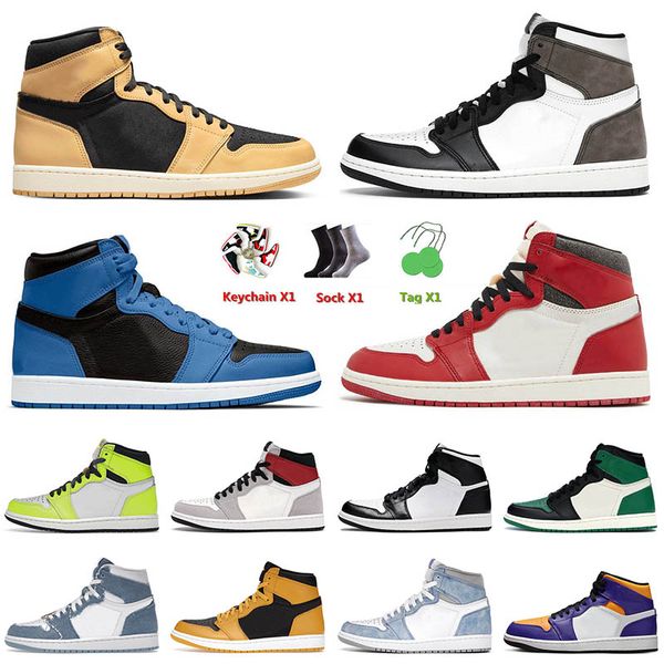 

mens basketball jumpman shoes 1 1s heirloom lost found taxi denim men women jordens carbon fiber dark mocha j1 twist sneakers trainers size