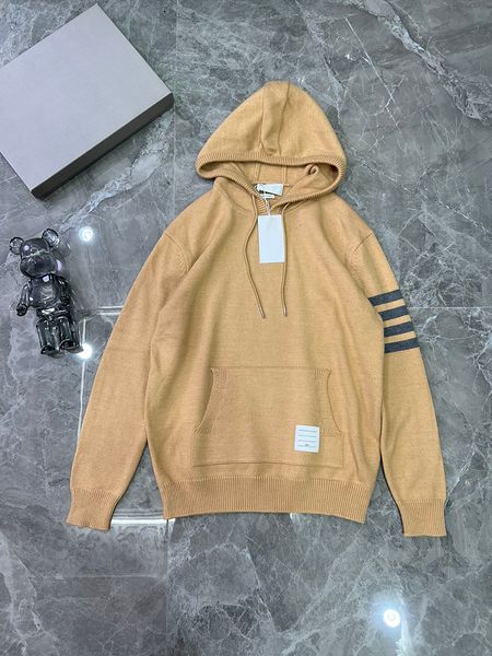 

design new men's hooded sweater autumn and winter new fashion versatile piece long sleeve sweaters, White;black
