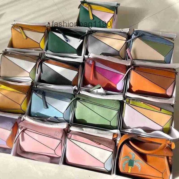 

color bags loewss matching designer handbags bag geometric bag large capacity women's handbag single shoulder messenger multi purpose v