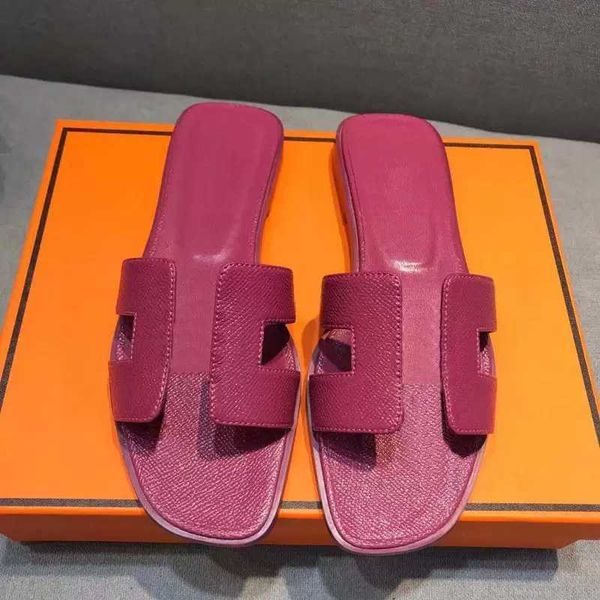 

slippers women 2022 slipper sandals slides platform flats shoes beach slippers classics fashion summer real leather 32 ladies, Black