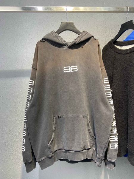 

men's plus size hoodies & sweatshirts round neck embroidered and printed polar style summer wear with street pure cotton 2w1f, Black;brown