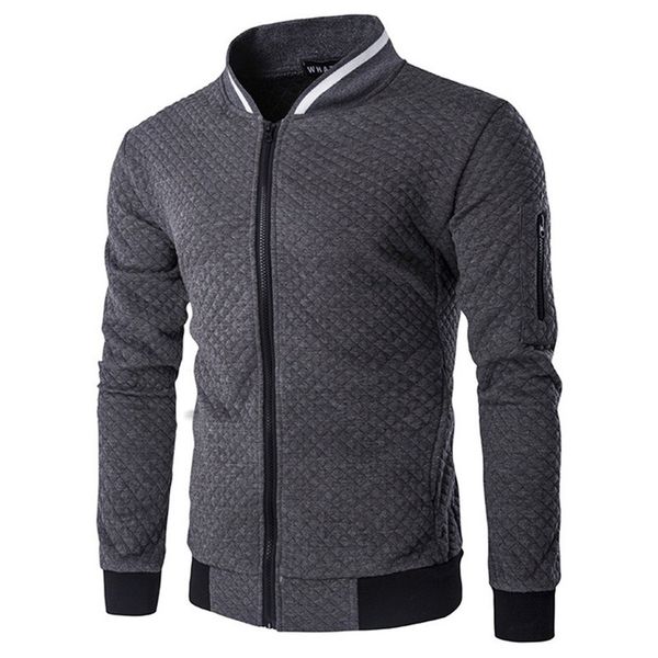 

men's leather faux leather kb plush zip stand collar casua jacket men's street windbreaker coat men casual outer wear thick 221006, Black