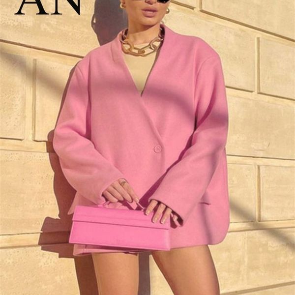 

womens wool blends autumn and winter v neck fashionable office wear coats and jackets women winter coat for women winter clothes women 22100, Black