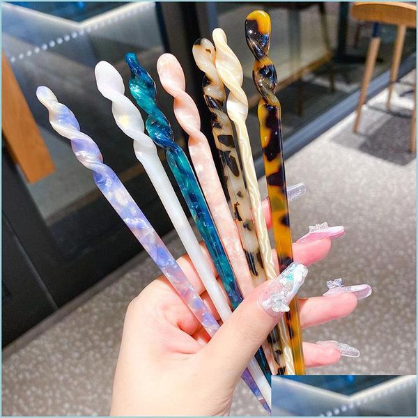 

hairpins chinese style hairpins vintage acetate resin chopstick women hairpin hair clip pin headwear wedding jewelry accessories 50 d dhyka, Golden;silver