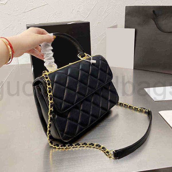 

5a 22p calfskin leather trendy bags handle quilted matelasse chain cc cross body shoulder bag classic flap large capacity famous