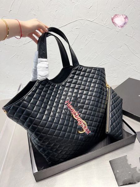 

tote bag designer bags crossbody large totes 9a quilted handbag shopping women shoulder denim leather purse fashion letter hardware beach