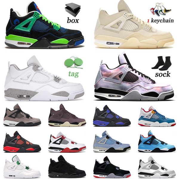 

2023 high new jumpman men basketball shoes 4 4s iv doernbecher sail canvas bred university pink black cat pure money women trainers sneakers