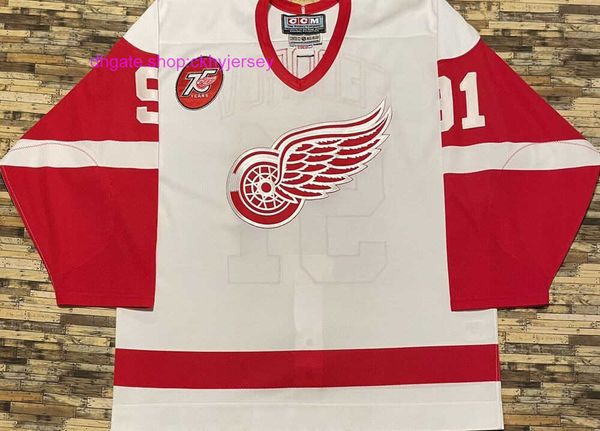 

new jerseys stitched authentic retro ccm sergei fedorov hockey jersey mens kids throwback jerseys, Black