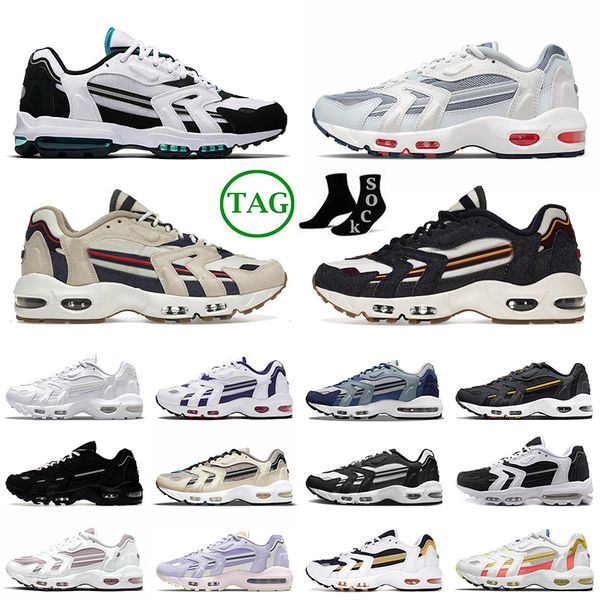 

96 96s women mens running shoes bred grape ice triple white black mystic teal goldenrod bright mango midnight navy beach og trainers sneaker