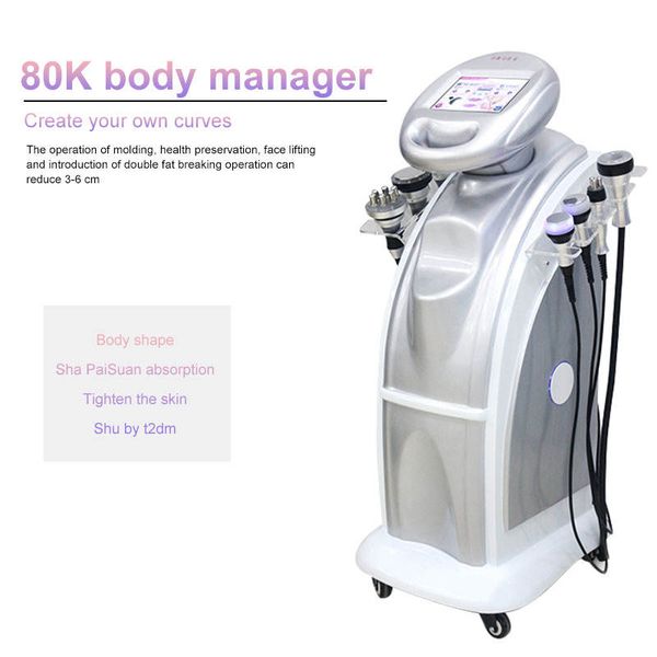 

2023 slimming 7in1 cavitation machine 80k ultrasonic radio frequency machine