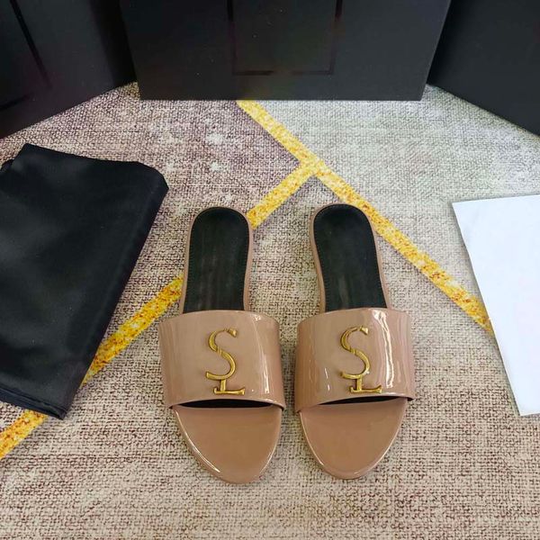 

luxury slipper designer sandal italy brand slides women slippers flat bottom flip flop sneakers boots casual shoe by hoe99 048, Black