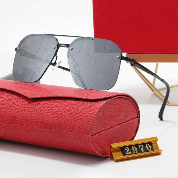 

sunglasses glasses carti sunglasses 2970 fashion luxury mirror print composite metal rimless optical frame classic ova square gold sun for 1, White;black