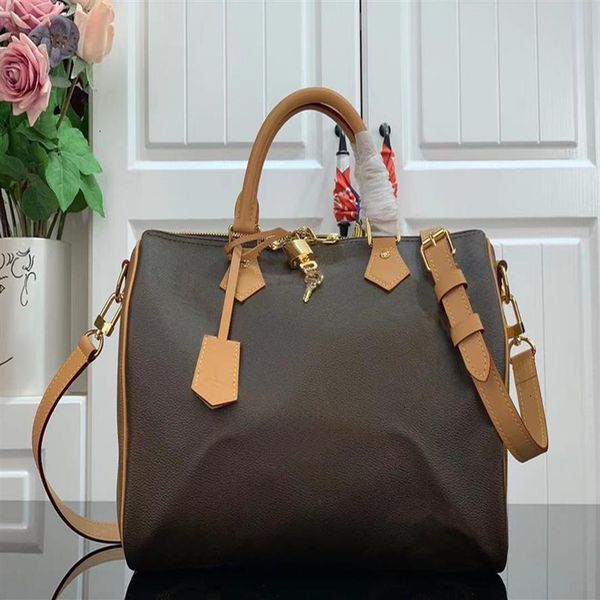 

m41113 speedy bandouliere 25 30 duplex printing boston shopping bags fashion women pillow shoulder cosmetics makeup bag m44602210r