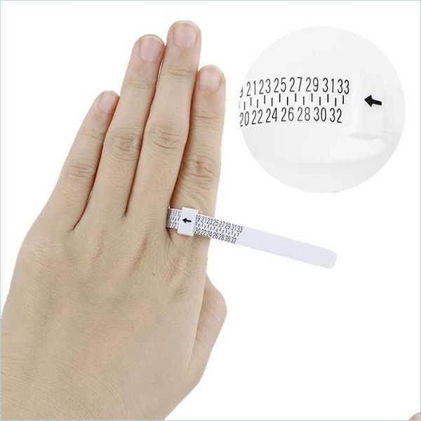 

ring sizers ring sizer uk/us official british/american finger measure gauge men and womens sizes a-z jewelry accessory measurer drop dhisq