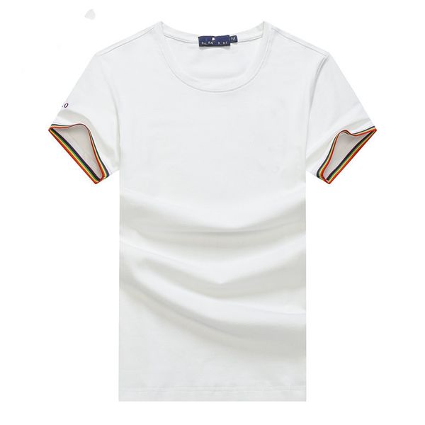 

wholesale 2028 summer new polos high end casual fashion men's bear embroidery lapel short sleeve polos shirt 100% cotton s-2xl, White;black