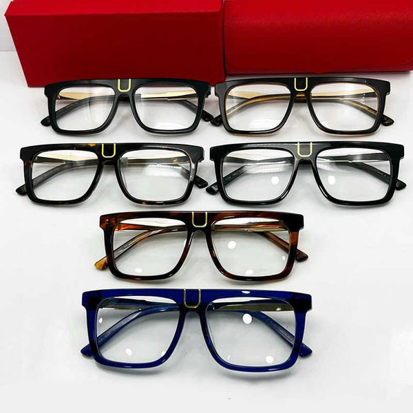 

glasses sunglasses designer cheetah classic rectangle metal series vivid and smart business casual men women full frame optical plank 01063, White;black