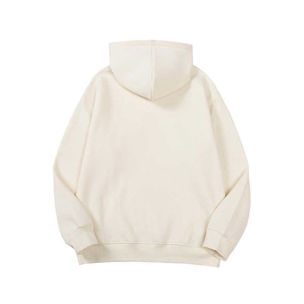 

21ss designer hoodies men ladies pullover loose long sleeve couple hip hop hoodie, Black