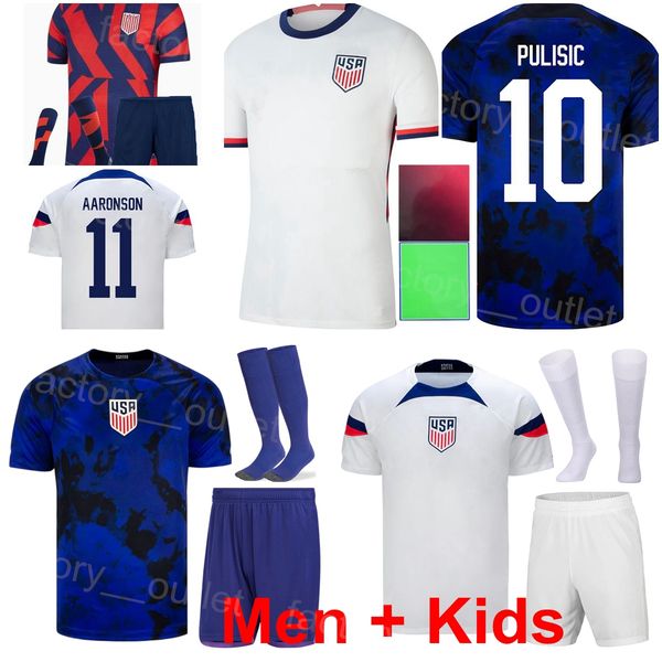 

man youth usas soccer jerseys 2022 world cup national team 10 christian pulisic 13 alex morgan megan rapinoe ricardo pepi brenden aaronson f, Black;yellow
